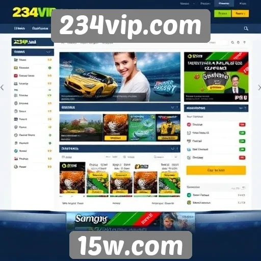 Análise da experiência do usuário no site 234vip.com